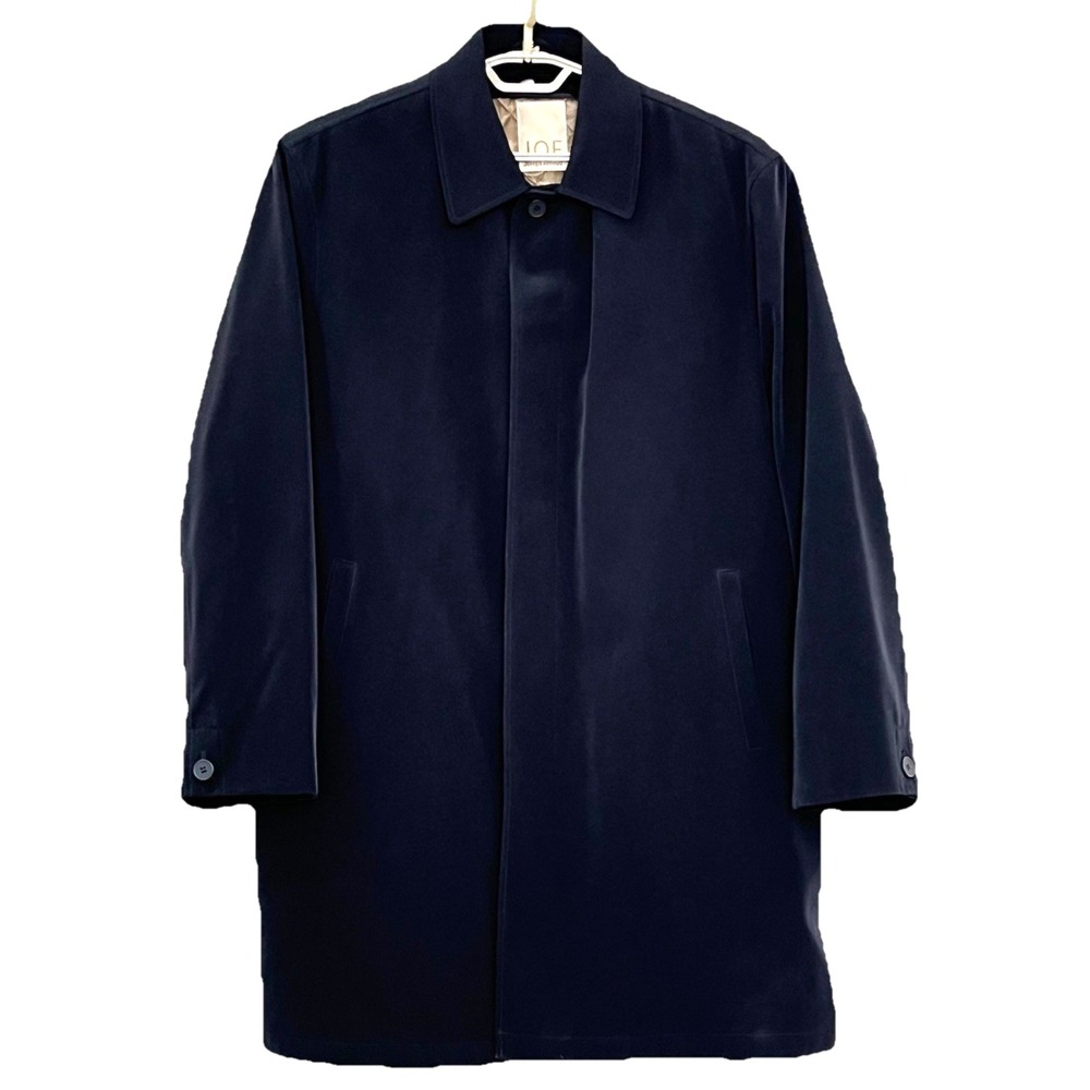 Joe Joseph Abboud Mens Overcoat XL‎ Black Rain Repellent Insulated Winter Coat